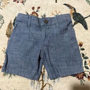 Cat & Jack Blue Chambray Shorts 4T